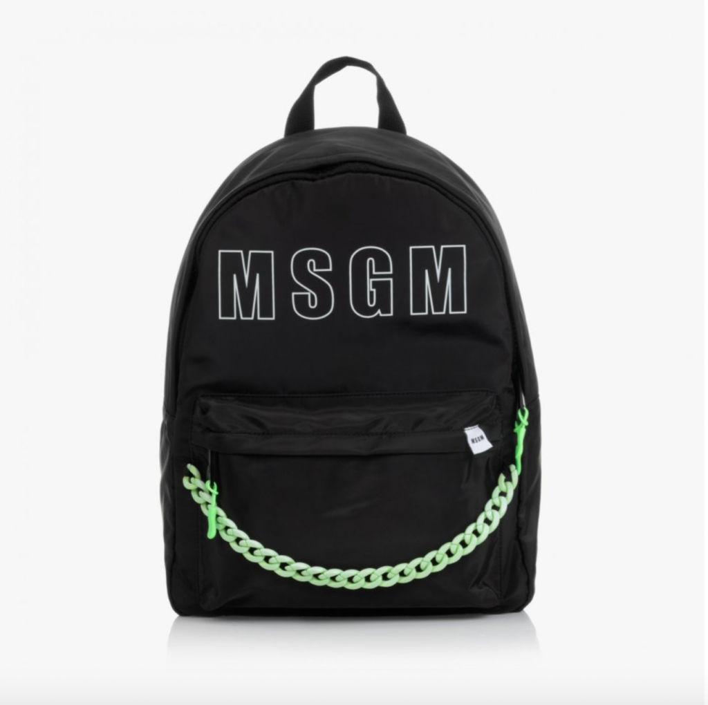 MSGM Backpack with Chain